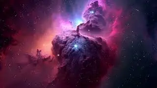 Space Nebula Animated Background 3