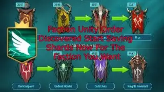 Faction Unity Release Order Discovered Start Saving Shards Now!! Raid Shadow Legends
