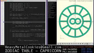 195 : DEKTEN PART 27 ZODIAC TABLE 12 Capricorn Finished