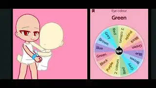 Making a couple OC by spinning the wheel!#fyp #trend #gacha #gachalife #gachatrend #wheel