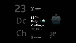 Day 23 | AI Assistance App UI Design in figma || Figma UI/UX Design Tutorial | Speed design 