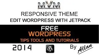 WordPress Responsive Theme Edit with JetPack