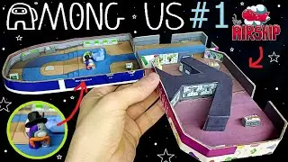 Among Us - Airship Map \ Polymer Clay Airship \among us map