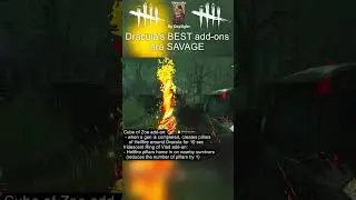 These are Dracula's BEST add-ons (Castlevania DLC) 🧛 #shorts #dbd #gaming #dbdshorts