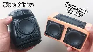 Home-made Bluetooth Speaker vs. Xdobo Rainbow Sound TEST ONLY