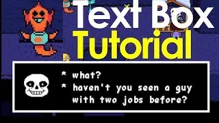 TEXTBOX TUTORIAL: creating a textbox system