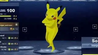 pikachu fortnite default dance