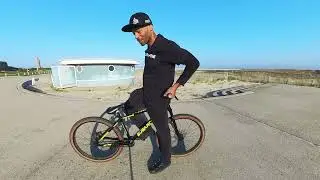EASY BMX TRICKS - How To Ride Backwards On Your Handlebars