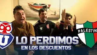 U. DE CHILE VS PALESTINO - LE LLUEVE SOBRE MOJADO A LA U