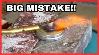 How NOT to Make Tiki Torches [don't use solder!]