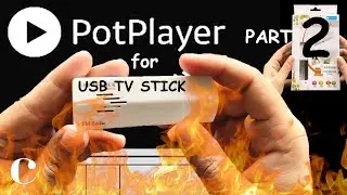 Using POTPLAYER for USB TV STICK + Convert Using HANDBRAKE (2025) (Part 2)