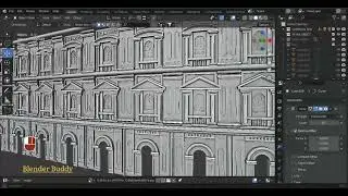 Array Modifier with Curve modifier in blender in hindi