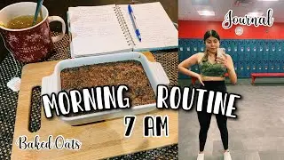 7AM MORNING ROUTINE / healthy and productive habits