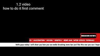 learn how to make lower thirds professional (breakinģ news bar) after effects tutorials 🇲🇦 ❤