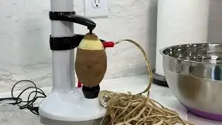 Peeling potatoes the easy way!