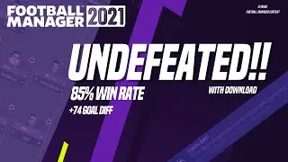 FM21 UNDEFEATED TACTIC with Download