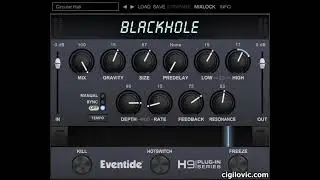 Eventide Blackhole Reverb Plugin Demo & Preset Walkthrough