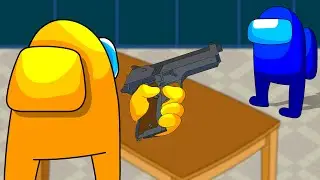 AMONG US American cup song with gun Animation #1 Impostor Edition