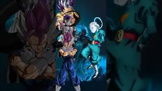 who is stronger | Gogeta ultra & vegito ultra & black frieza VS Anime #goku #anime #shorts #sonic
