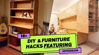 18 DIY Storage & Furniture Hacks