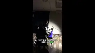 Soccer-loving kid brings down the house singing soccer song!!! ⚽️⚽️⚽️