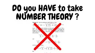 Do you HAVE to take a NUMBER THEORY class for Competitive Programming?
