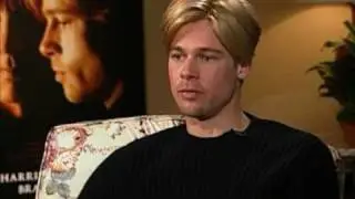 Celebrity Movie News - Star Interview Classics - Brad Pitt wearing the worst possible wig