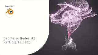 Blender Tutorial | Geometry Nodes #3: Particle Tornado