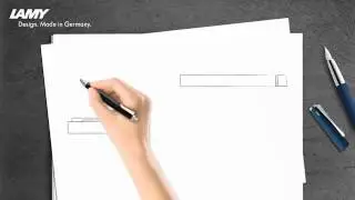 Как заменить картридж в перьевой ручке Lamy