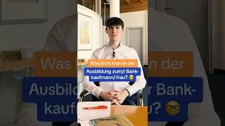 Willst du Banker:in werden? 🤔 #ausbildung #azubi #lernen #schule #beruf #bank #geld