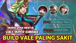 SUSUNAN BUILD VALE PALING SAKIT 2023_BUILD VALE TOP GLOBAL MOBILE LEGENDS