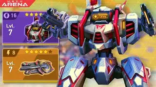 Orion + Disc Launcher 8 Build in Action  | Mech Arena Gameplay