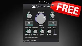 【Limited Time Free!】Best Free Delay VST Plugin in 2024!? 2B Delayed Classic, 2B Played Music