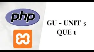 GU UNIT 3 - QUESTION 1