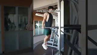 How to do Dips to grow your CHEST