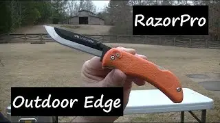 REVIEW Outdoor Edge RazorPro Knife | THE BEST RAZOR KNIFE!!!