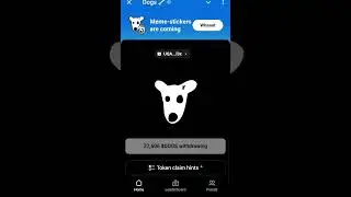 Telegram Dogs coin withdraw starts