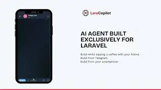 Build Laravel apps directly from Telegram with LaraCopilot Telegram Bot 🚀