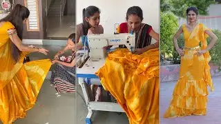 Change the style of your saree with this idea - hacks 