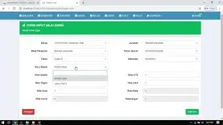 Sistem Informasi Nilai Siswa dengan PHP MySQLi Lengkap dengan Souce Code