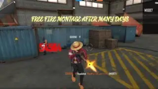 free fire montage video after many days @TotalGaming093   @FGGURU12 @DesiGamers_