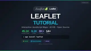 Leaflet Tutorial - Interactive JavaScript Maps | Open Source Library