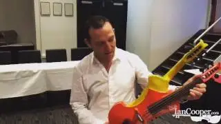 Ian Cooper's double neck violin