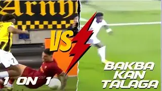 Football moments 1 on 1  best foatball catches 1 on 1 football I football