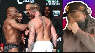 Mike Tyson Slaps Jake Paul Reaction!