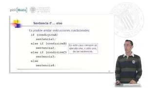 Sentencia 'if ... else' en lenguaje C | 10/45 | UPV
