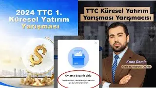 TTC 1. Küresel Yatırım Yarışması Hisse Senedi ve Kripto Yatırım Fonu Yarışması #bitcoin #borsa 😍✅👍🔗🤑