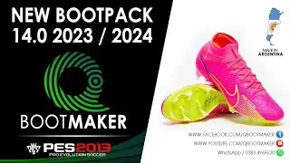 PES 2013 | NEW BOOTPACK V. 14.0 2023 / 2024 • FULL HD