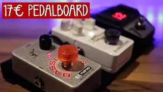 How SMALL can you build a PEDALBOARD?? [Bass Pedalboard for 17€]