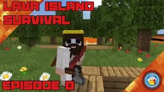 SATURDAY IS FOR THE BOIS! (Minecraft Lava Island Survival w/ Friends, Ep. 8)